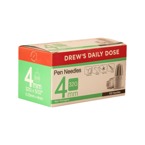 Drew's Daily Dose Pen Needles 100pk