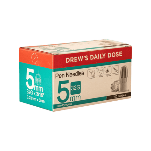 Drew's Daily Dose Pen Needles 100pk