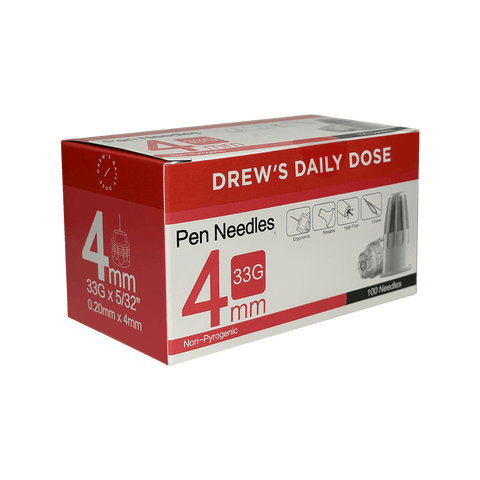 Drew's Daily Dose Pen Needles 100pk