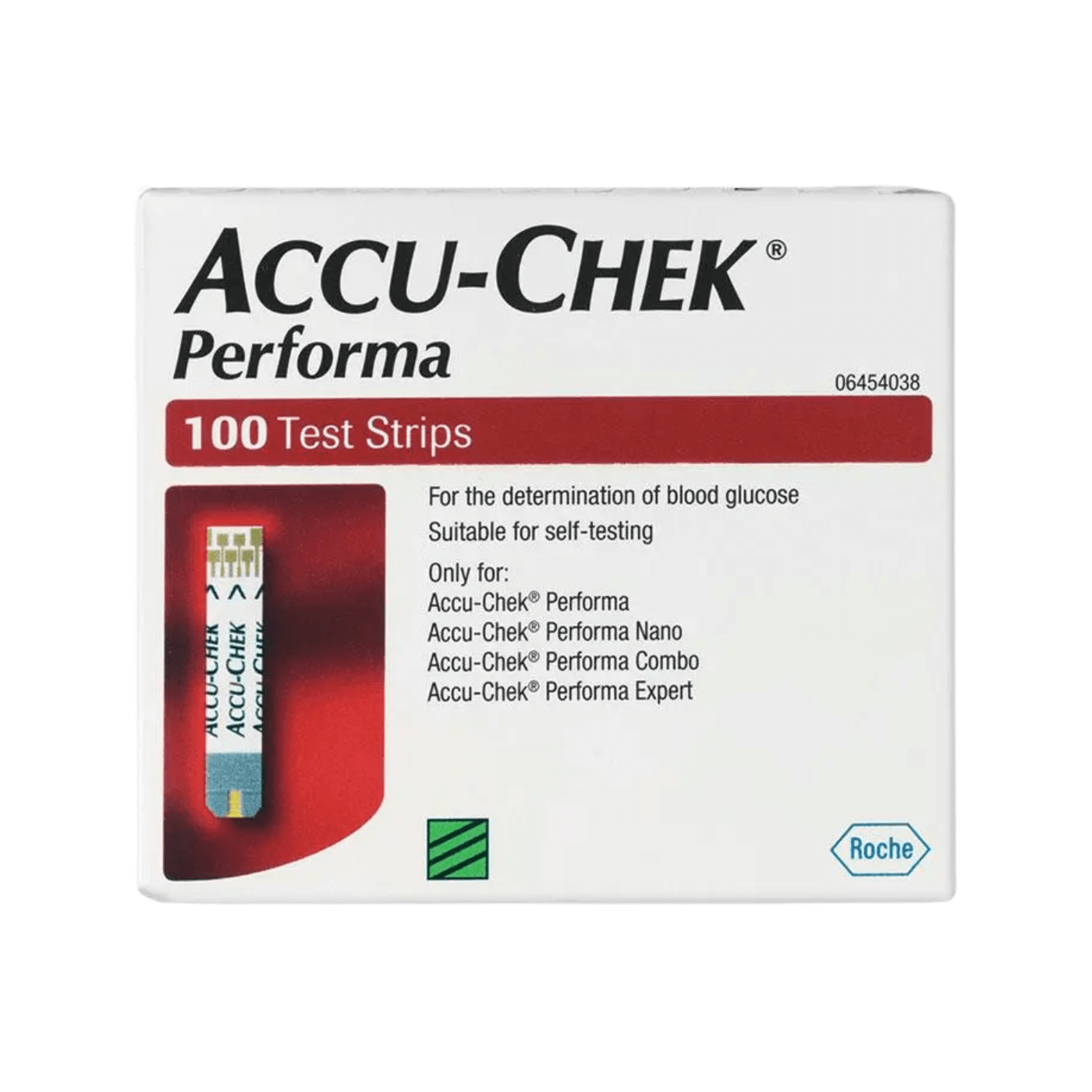 Accu-Chek Performa Blood Glucose Test Strips 100pk