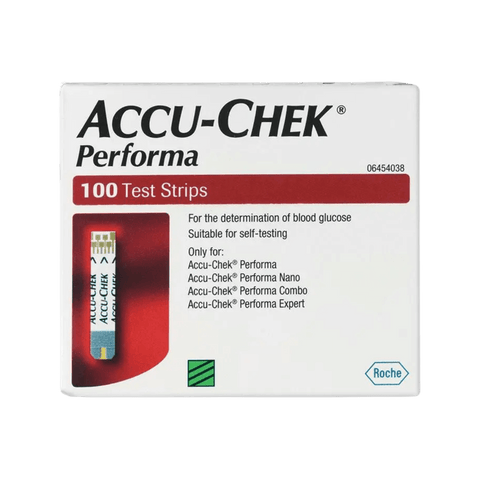 Accu-Chek Performa Blood Glucose Test Strips 100pk