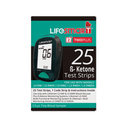LifeSmart 2TwoPlus Ketone Test Strips 25pk