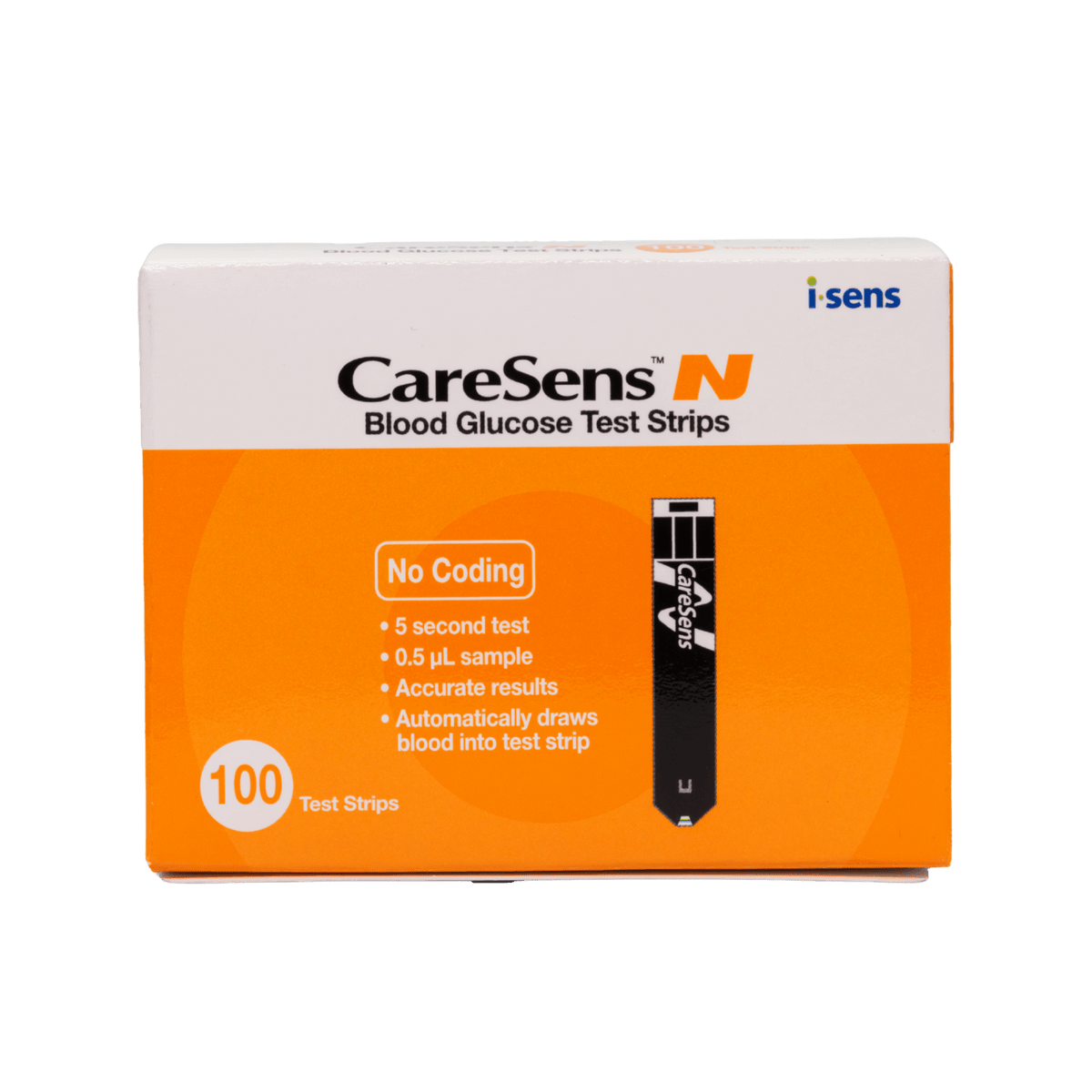 CareSens N Blood Glucose Test Strips 100pk