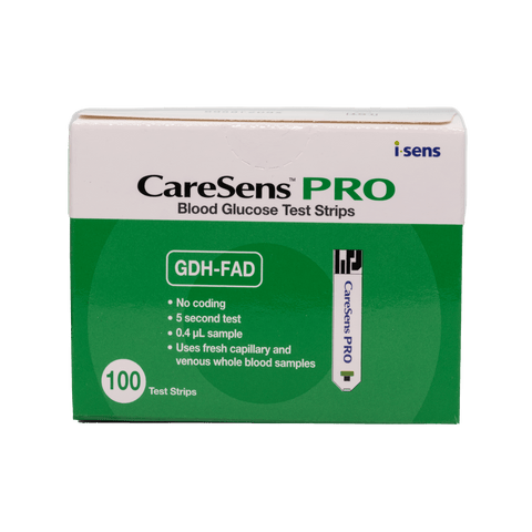 CareSens PRO Blood Glucose Test Strips 100pk