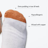Glucology Copper Classic Socks Black