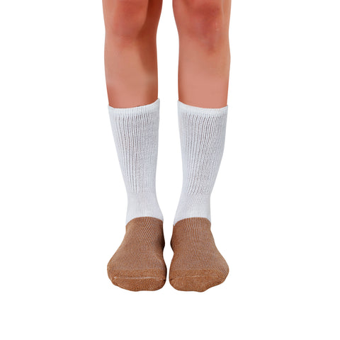 Glucology Copper Activity Socks White