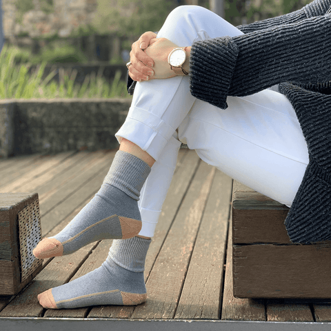 Glucology Copper Classic Socks Grey