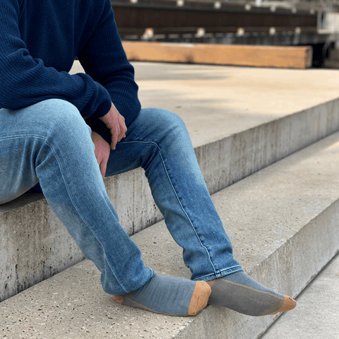 Glucology Copper Classic Socks Grey