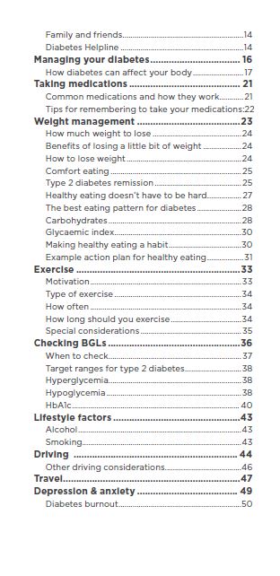 Healthy Changes for People with Diabetes: Living Well with Type2 Diabetes