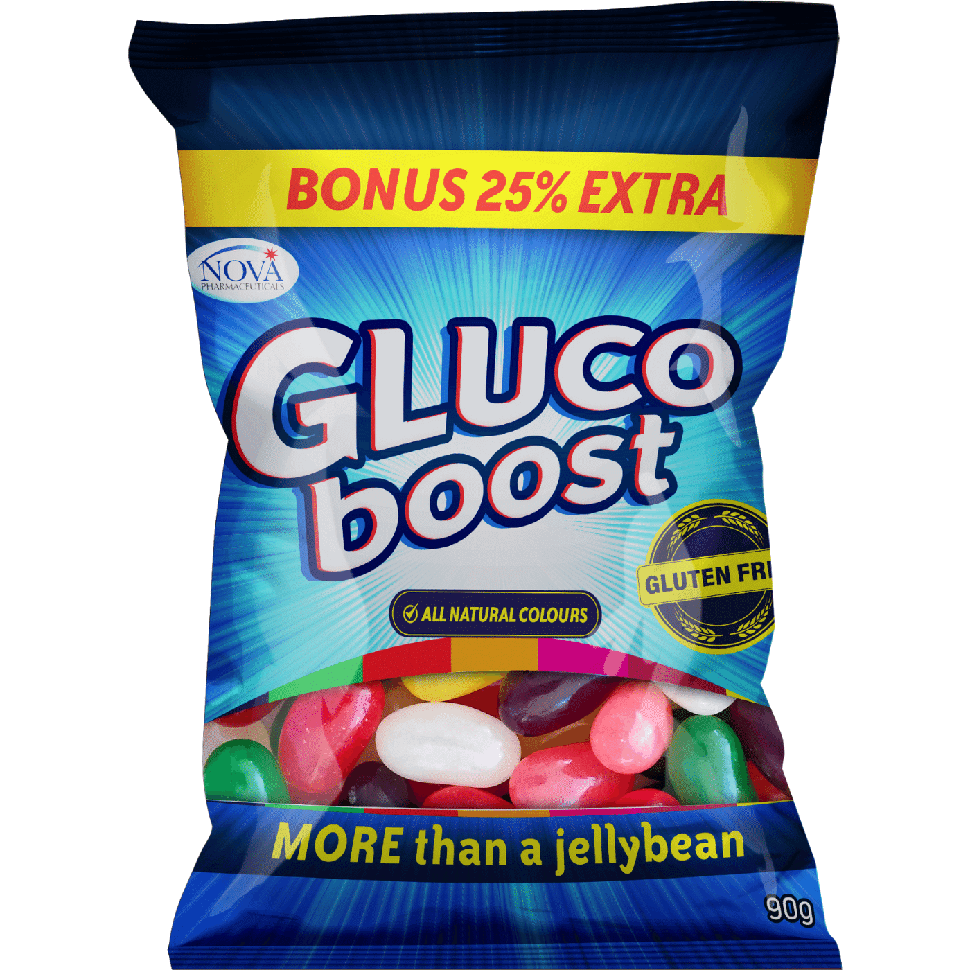 GLUCOboost Jellybeans 90g Multi Flavoured