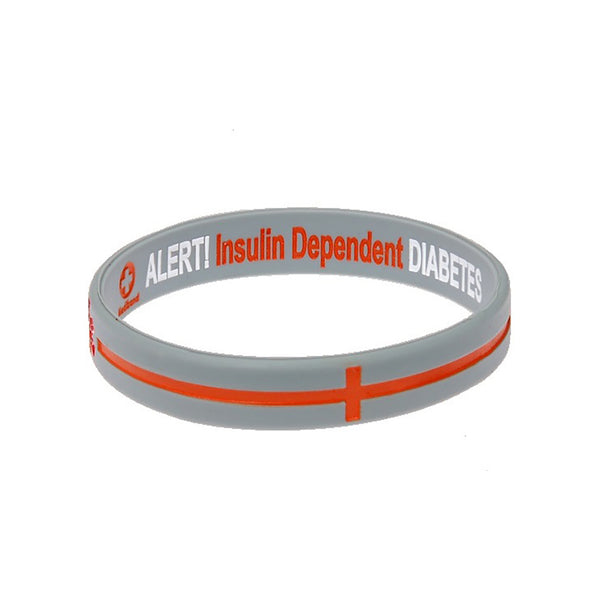 Jelly band silicone hot sale medical alert bracelet