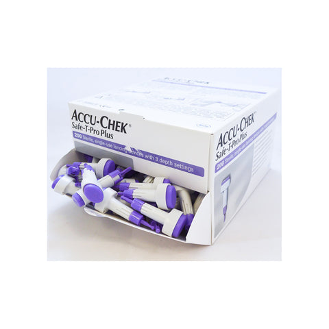 Accu-Chek Safe T-Pro Plus Safety Lancets 200pk