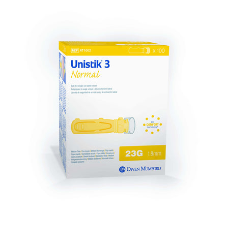 Unistik 3 Safety Lancets 100pk